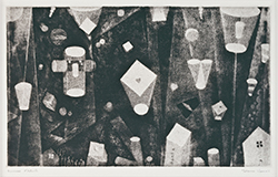 駒井哲郎《束の間の幻影》1951年　© Ari Komai 2023/JAA2300099【前後期】